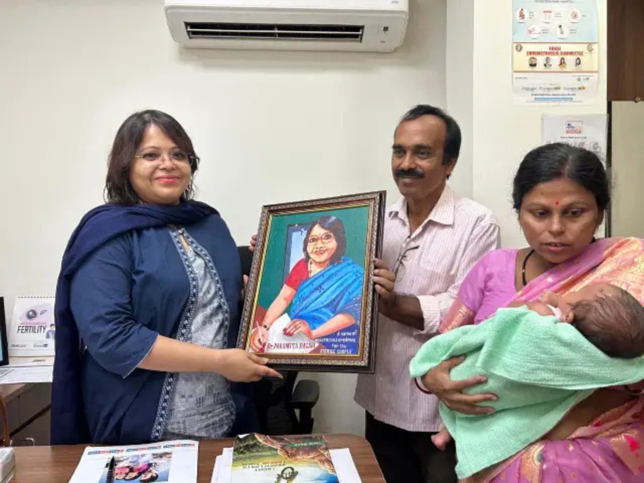 Gynaecology consultation room at Paramaa